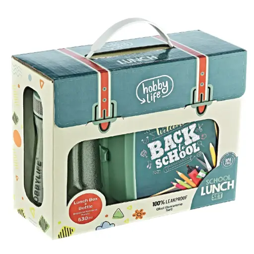 [HL061199] لانش بوكس مع مطرة