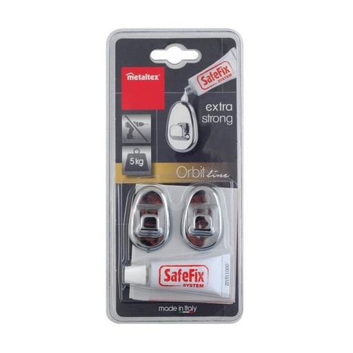 [METL403740] SET 2 HOOKS SAFE FIX Orbit