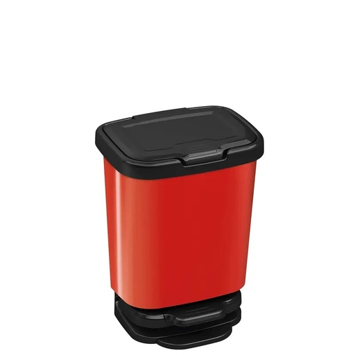 [MH8100] Jive 20 L - Pedal Bin Metal Look