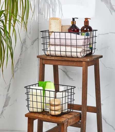 [ORSA985] سلة سلك اسود