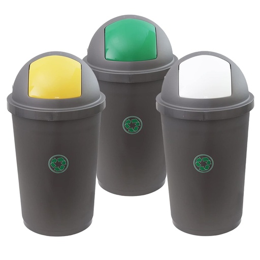 [RAM189] سلة زبالة دفع 60 لتر