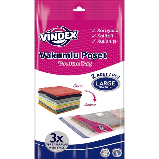 [VIN0501] VACUUM BAG 50*70 PCS 2 L