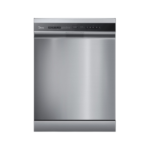 Midea Dishwasher Freestanding WQP14-W7633D 7 Prgm Stainless Steel 