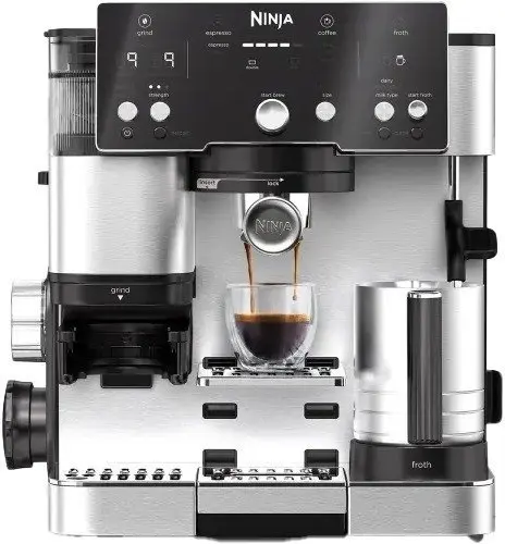 Ninja ESSENTIAL Luxe Cafe 2-in-1 Coffee Machine 1650W ES501EU