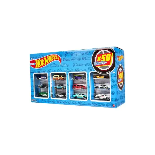 [TOPTOY24507] HOT WHEELS SET OF 50 TOY CARS