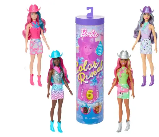 [UNIJCP01] Barbie Color Reveal Disco Star