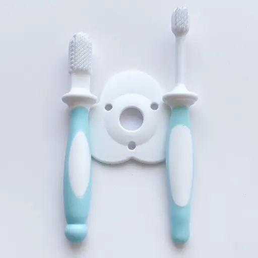 [MIYA200WM0758] فرشاة اسنان و لسان سيليكون