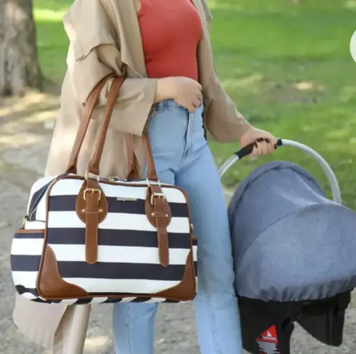 [MY7030] حقيبة كتف للأم والطفل ZEBRA