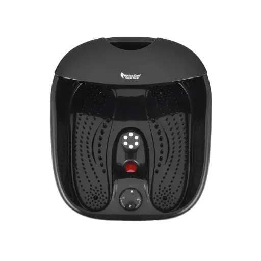 [168-289-1329-0002] Medics Care Foot Spa MC-650A Black