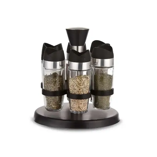 [126-837-1772-0020] Food Appeal 6pcs Spice Jars Set  Mint