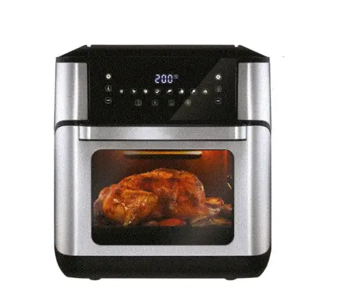 [113-320-1717-0001] Universal Air Fryer UNI-F100XL 10L Black/ Stainless Steel