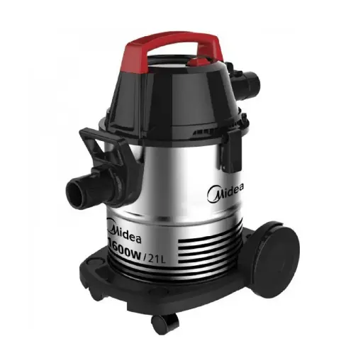 [113-242-1884-0007] Midea VACUUM CLEANER Barrel VTW21A15T 21Ltr. Silver 1600W