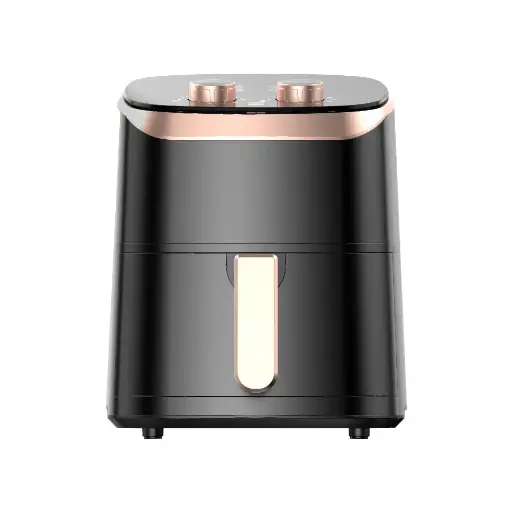 [113-018-1717-0008] Carrera Air Fryer CA-AF299BS 4 Ltr Black & rosegold 1400W