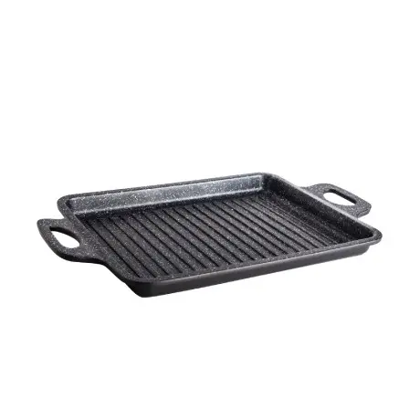 [136-837-2160-0008] Food Appeal grill plate 7290015474061 27*33 cm Black