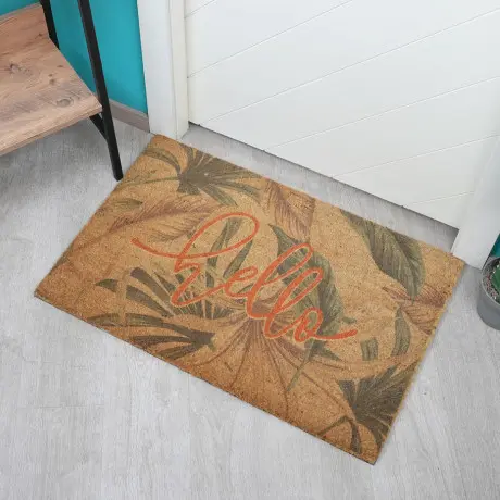 [136-283-8099-0022] Well Mat Door 19496401 Palm Leaf 45 X 75 CM