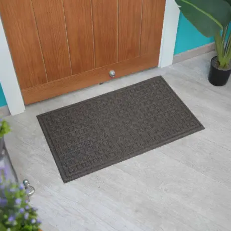 [136-283-8099-0020] Well Mat Door 19492021 Brown 45 X 75 CM