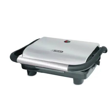 [113-251-0123-0011] Trust Toaster Press 210-02508 1200W Stainless & Black