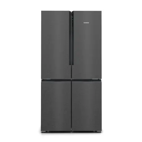 [107-285-0060-0002] Siemens Refrigerator 4 Door KF96NAXEA 601L Black Stainless Steel
