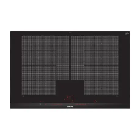 [107-285-0035-0001] SIEMENS Hob Built-In Induction EX875LYV1E 80cm Black