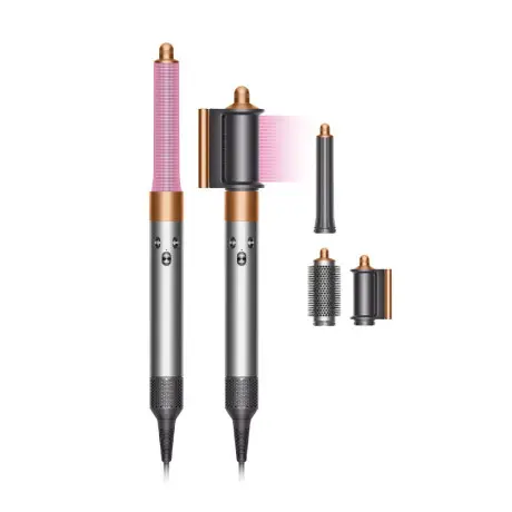 [104-853-0139-0001] Dyson Hair Styler Long Airwrap Lite HS05 560704-01 1300W Nickel/ Copper