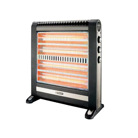 [130-251-0000-0004] Trust Heater Quartz Heater 235-20220 2400W Black 2400W