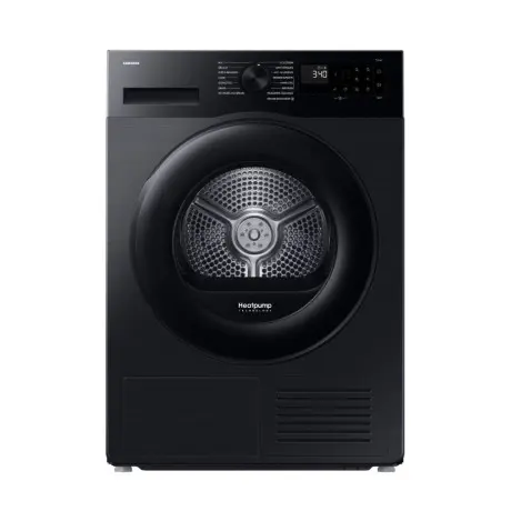 [107-634-1378-0001] Samsung Dryer Heat Pump DV90DG52A0AB 9kg Black