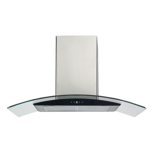 [107-171-0039-0021] Firegas Hitech Hood Wall Mount FGH-9990HG 90 cm Stainless Steel
