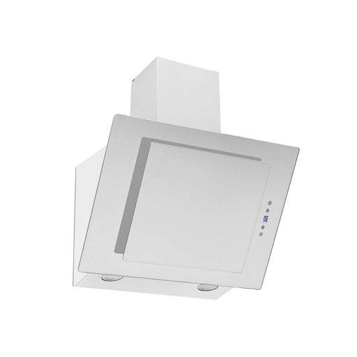 [107-171-0039-0018] Firegas Hitech Hood Wall Mount FGH-6844WG 60 cm White Glass