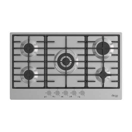 [107-171-0035-0066] Firegas Hi-Tech Hob Built In FGH-9710S 90cm Stainless Steel