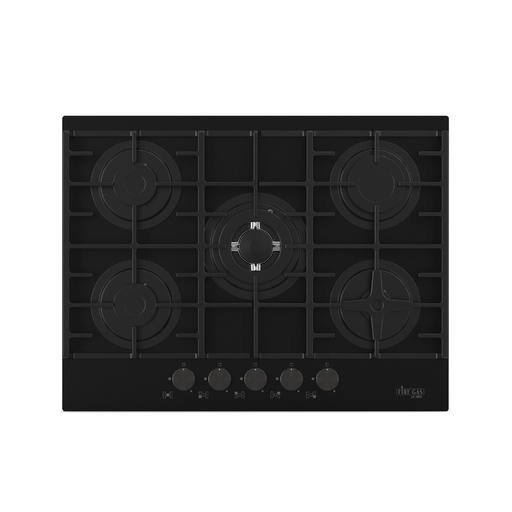 [107-171-0035-0062] Firegas Hi-Tech Hob Built In FGH-7130B 70 cm Black