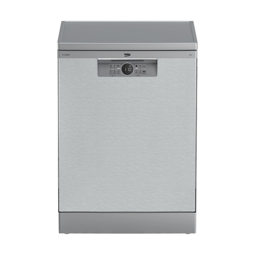 [107-127-0015-0042] Beko Dishwasher Free Standing BDFN26533XQ 6 Prgm Inox