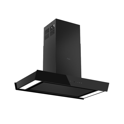[107-071-0039-0009] Firegas Proline Hood Island FGP-HI4290B 90cm Black