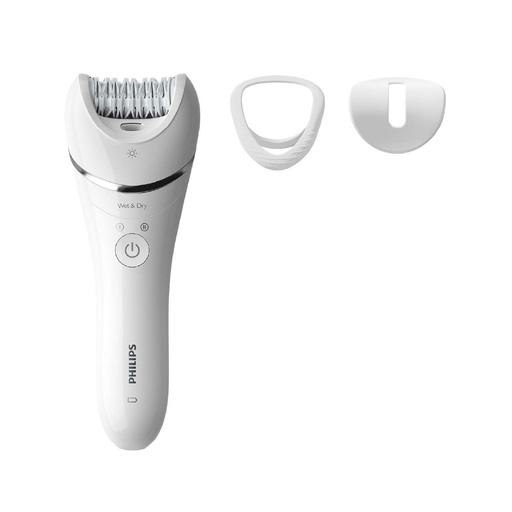 [104-268-1959-0002] Philips Epilator BRE700/00 White 3 accessories