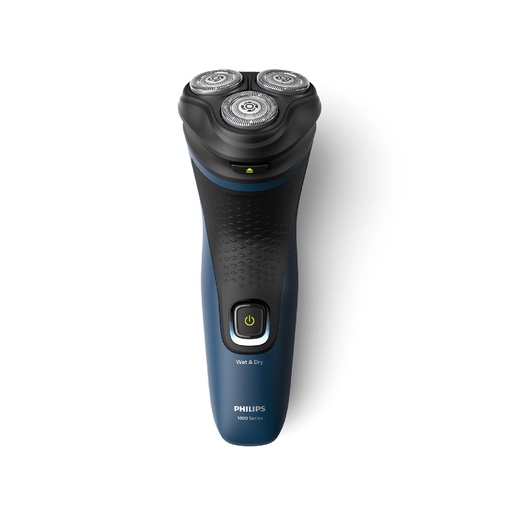 [104-268-0141-0001] Philips Shaver S1151/00 Black & Blue Shave wet & dry