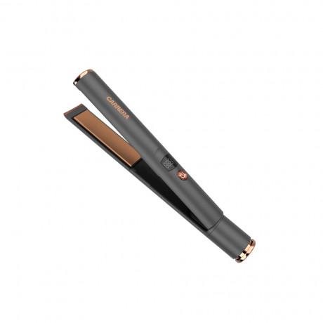 [104-018-1963-0005] Carrera Hair Straightener HS-22RG 130-230&#176;C Grey & Rosegold 6 working temperature