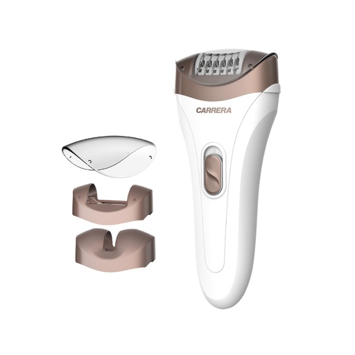 [104-018-1959-0002] Carrera Epilator EP-05RG Grey & Rosegold 2 settings