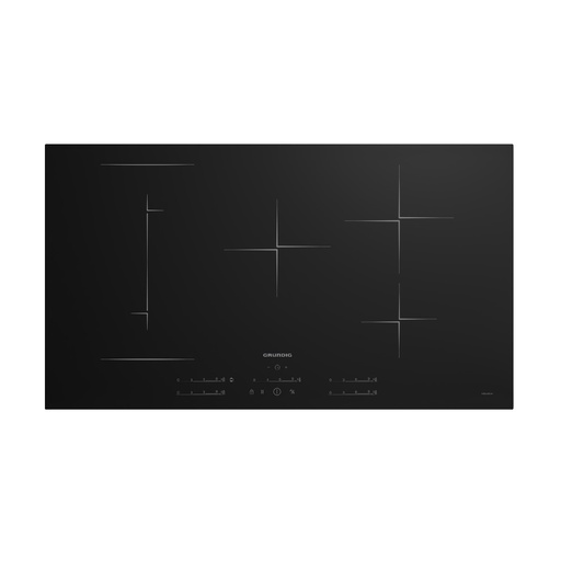 [107-191-0035-0005] Grundig Hob Built In GIEI927578PN 90cm Black