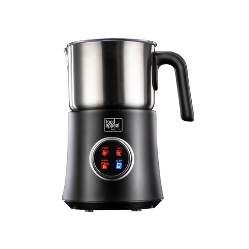 [113-837-1015-0003] Food Appeal Milk Frother 7290119839438 400W Black