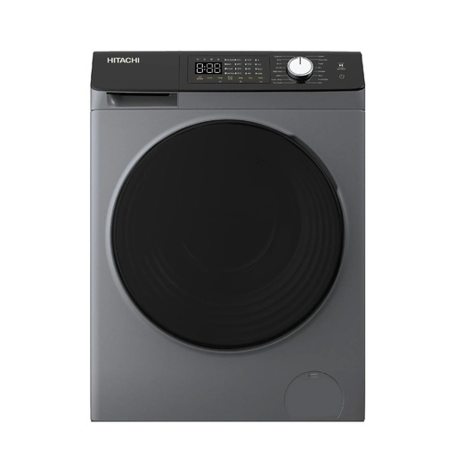 [107-650-0073-0001] Hitachi Washer Front Load BD-1004HVOS 10Kg Silver