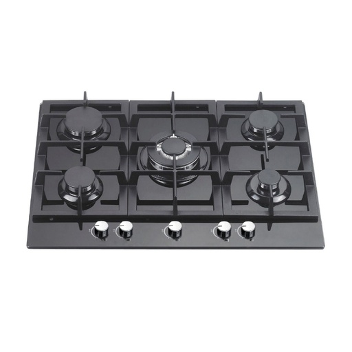 [107-171-0035-0048] Firegas Hitech Hob Built In FGH-725GBH 70 cm Black