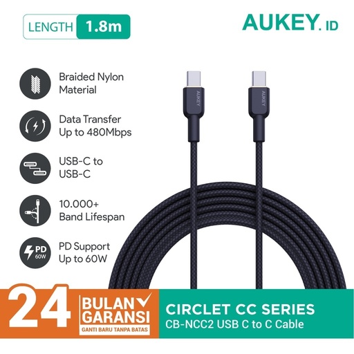 Anker 322 USB-C to Lightning Cable (6ft Braided)